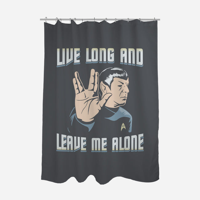 Live Long And Leave Me Alone-None-Polyester-Shower Curtain-NMdesign