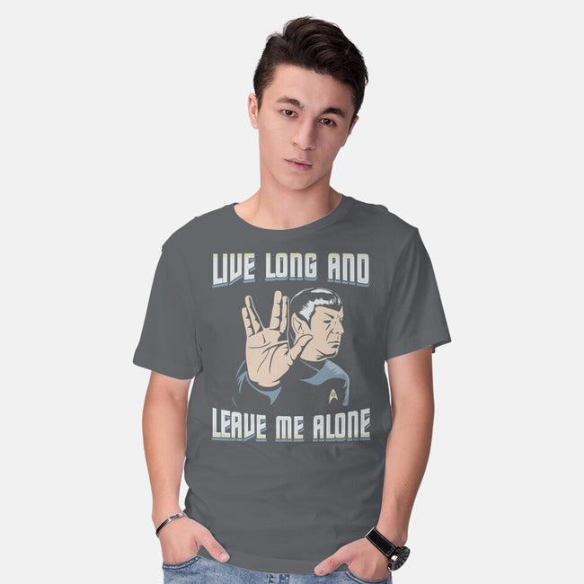 Live Long And Leave Me Alone-Mens-Basic-Tee-NMdesign