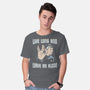 Live Long And Leave Me Alone-Mens-Basic-Tee-NMdesign
