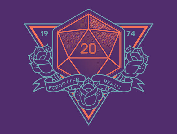 Neon Hipster Critical Dice