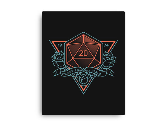 Neon Hipster Critical Dice
