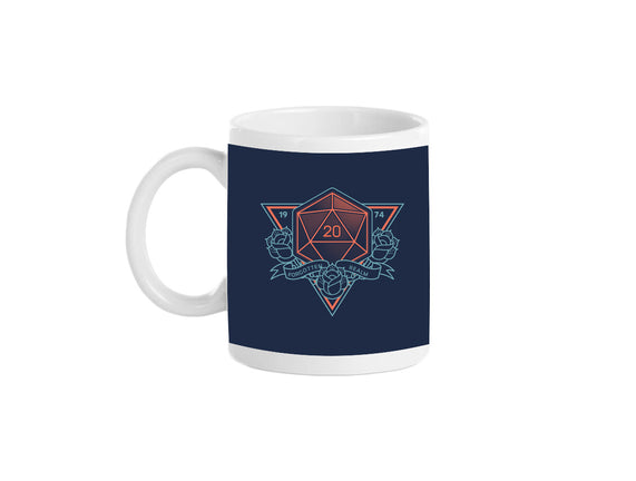 Neon Hipster Critical Dice