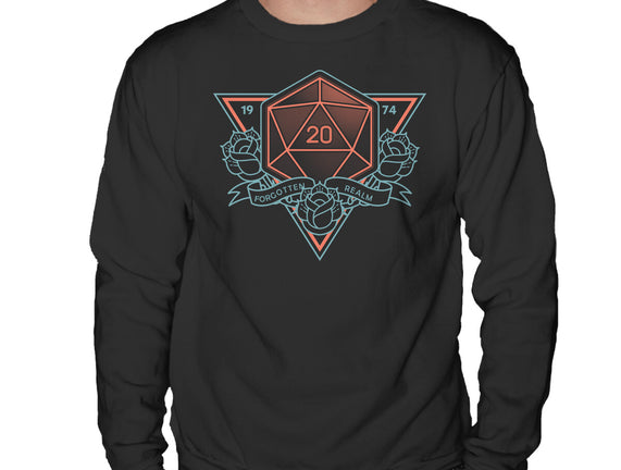 Neon Hipster Critical Dice