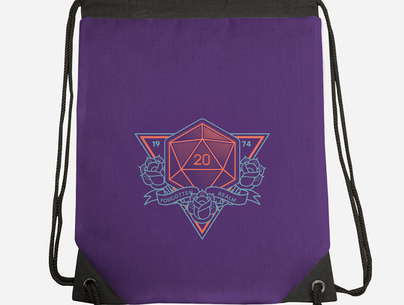 Neon Hipster Critical Dice