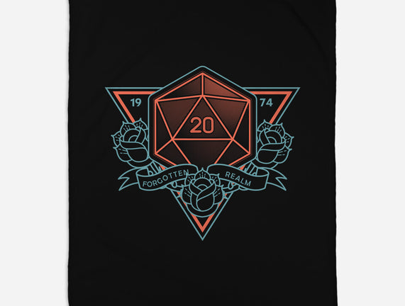 Neon Hipster Critical Dice