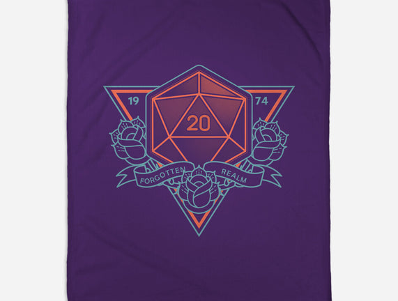 Neon Hipster Critical Dice
