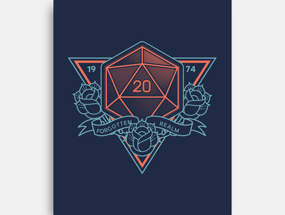 Neon Hipster Critical Dice