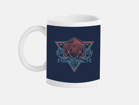 Neon Hipster Critical Dice