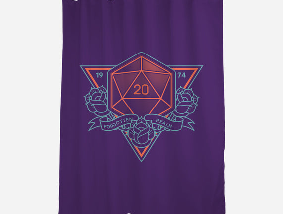 Neon Hipster Critical Dice