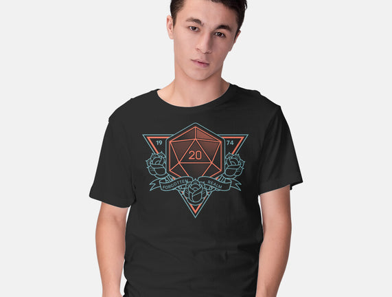 Neon Hipster Critical Dice
