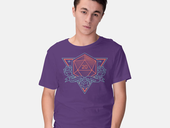 Neon Hipster Critical Dice