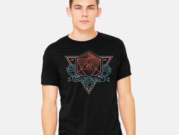 Neon Hipster Critical Dice