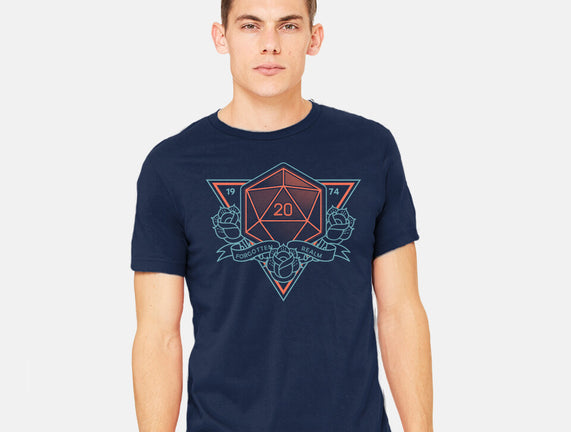 Neon Hipster Critical Dice