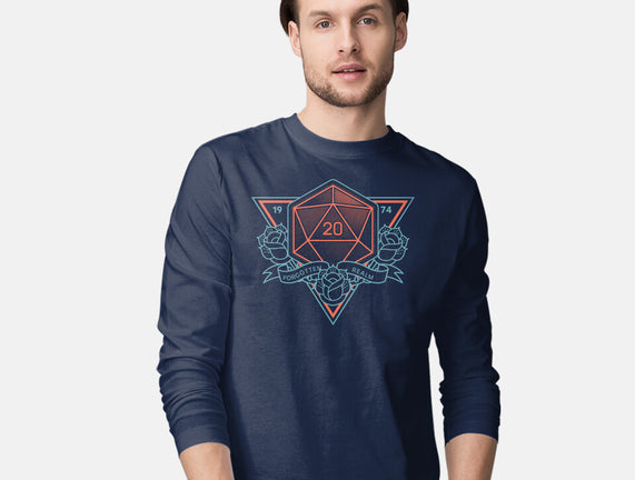 Neon Hipster Critical Dice
