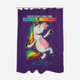Mood Level Unicorn-None-Polyester-Shower Curtain-Popnotic