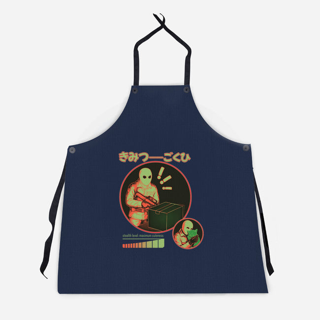 Cuteness Has Breached Security-Unisex-Kitchen-Apron-Diego Gurgell