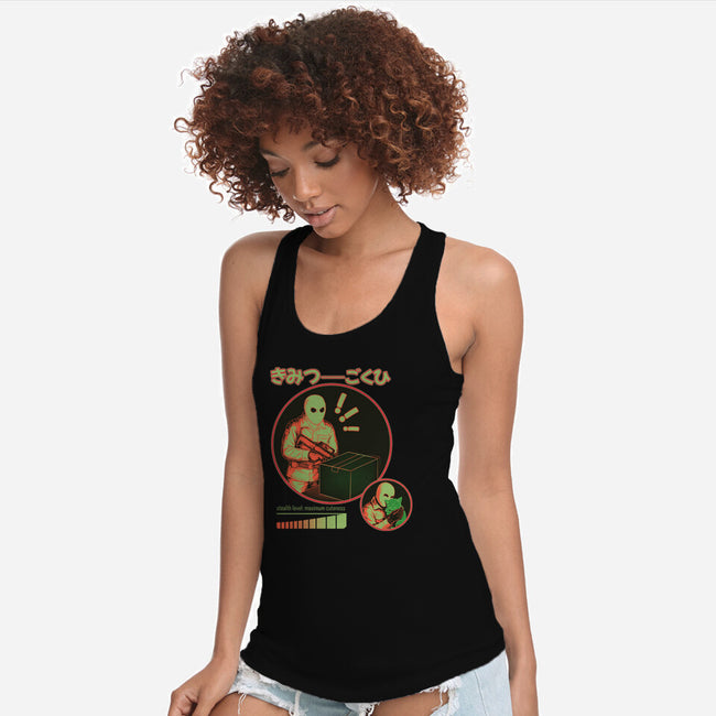 Cuteness Has Breached Security-Womens-Racerback-Tank-Diego Gurgell
