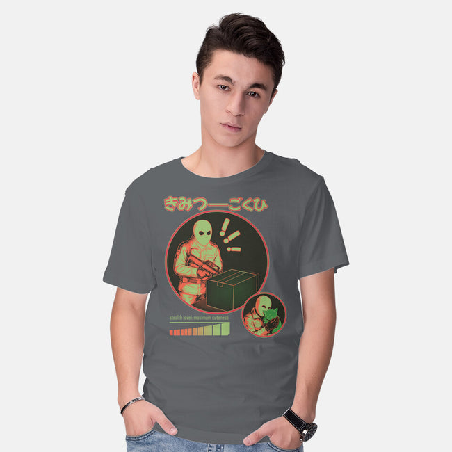 Cuteness Has Breached Security-Mens-Basic-Tee-Diego Gurgell