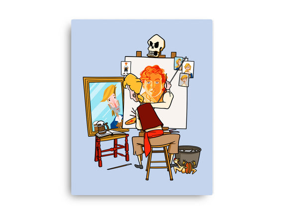 Guybrush Triple Self-Portrait