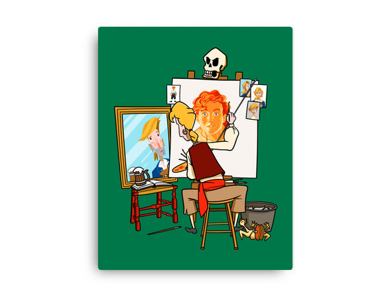 Guybrush Triple Self-Portrait