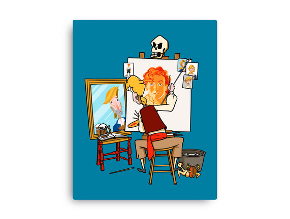 Guybrush Triple Self-Portrait