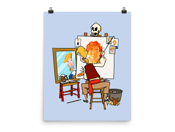 Guybrush Triple Self-Portrait