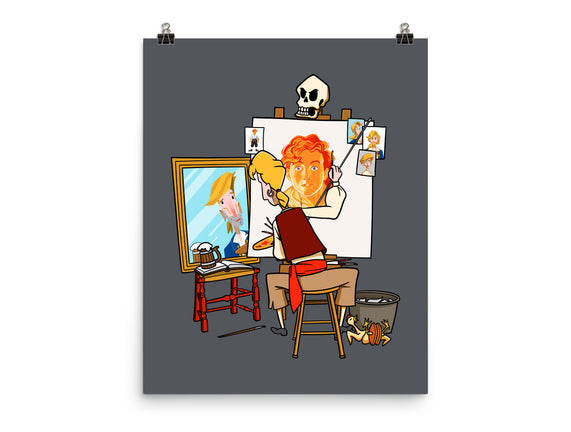 Guybrush Triple Self-Portrait