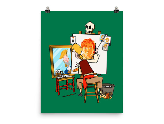 Guybrush Triple Self-Portrait