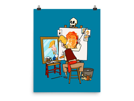 Guybrush Triple Self-Portrait
