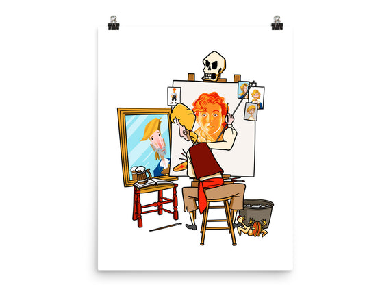 Guybrush Triple Self-Portrait