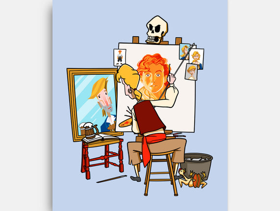 Guybrush Triple Self-Portrait