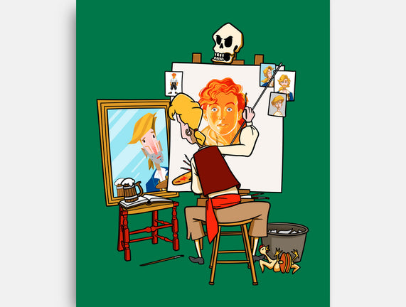 Guybrush Triple Self-Portrait