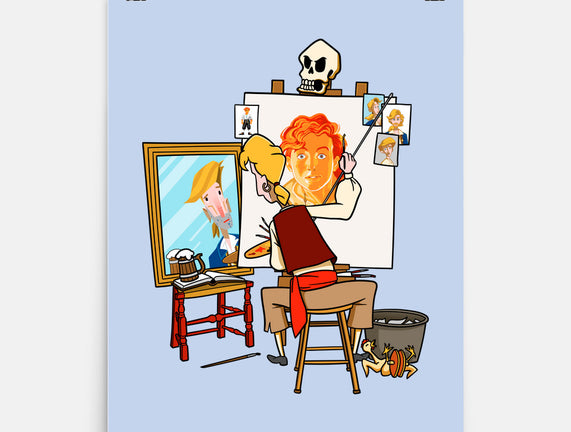Guybrush Triple Self-Portrait