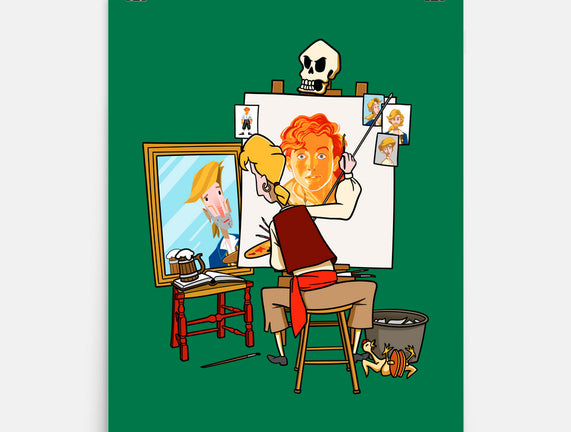 Guybrush Triple Self-Portrait