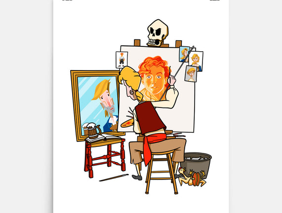 Guybrush Triple Self-Portrait