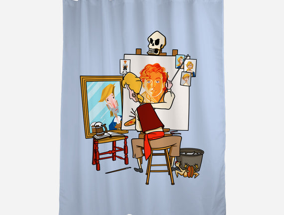 Guybrush Triple Self-Portrait