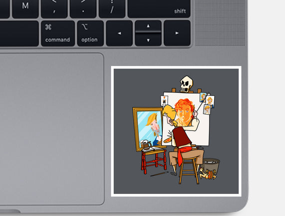 Guybrush Triple Self-Portrait