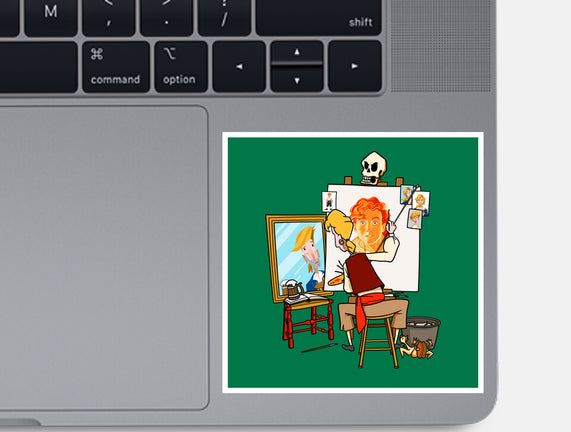 Guybrush Triple Self-Portrait