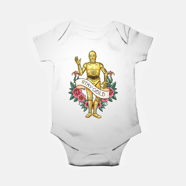 Stay Good Stay Gold-Baby-Basic-Onesie-P1yu5h