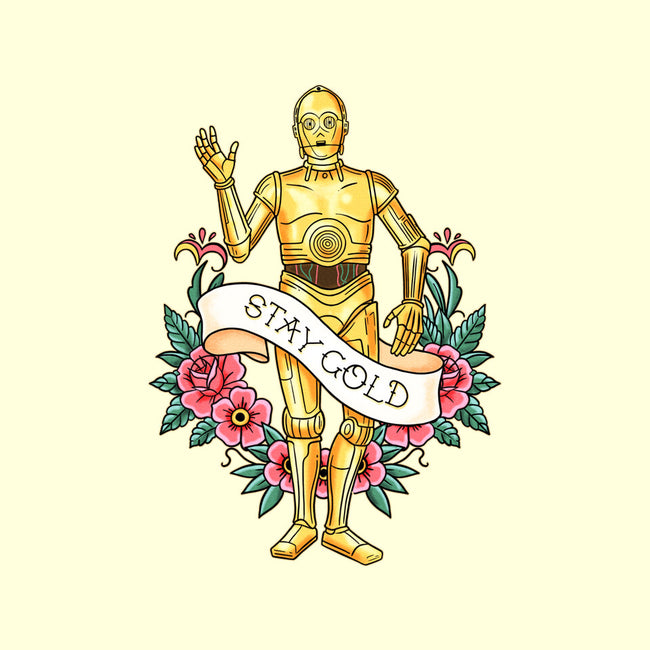 Stay Good Stay Gold-None-Glossy-Sticker-P1yu5h