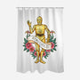 Stay Good Stay Gold-None-Polyester-Shower Curtain-P1yu5h