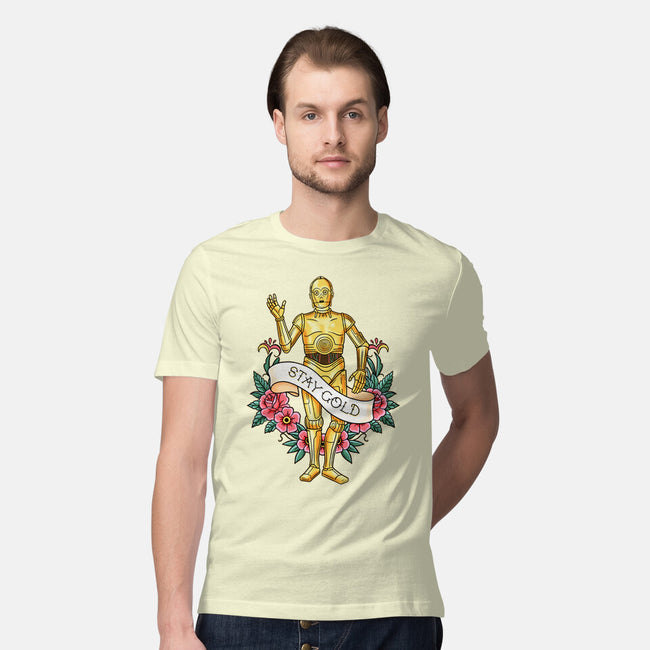 Stay Good Stay Gold-Mens-Premium-Tee-P1yu5h