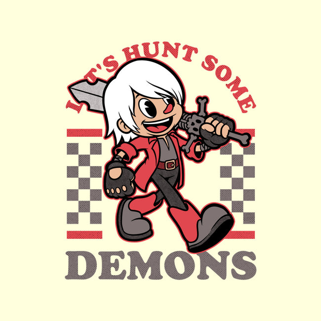 Game Mascot Devil Hunter-Mens-Basic-Tee-Studio Mootant