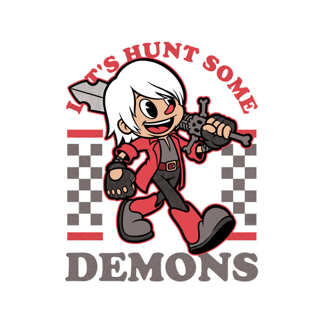 Game Mascot Devil Hunter-Mens-Basic-Tee-Studio Mootant