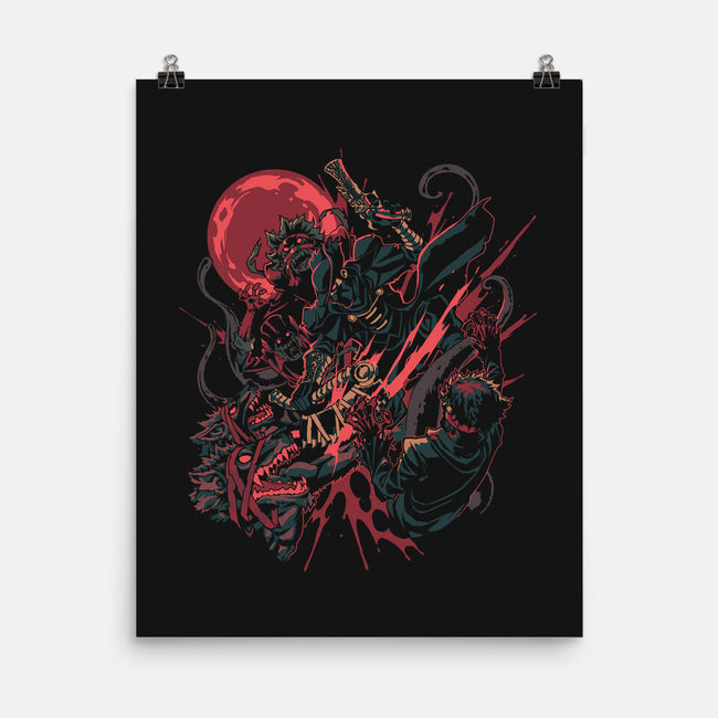 Night Hunt-None-Matte-Poster-Estudio Horta