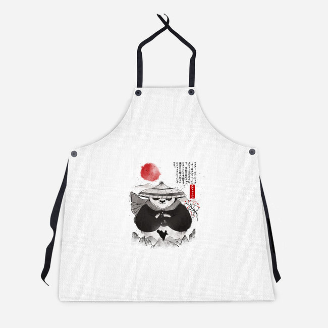 Po The Dragon Warrior-Unisex-Kitchen-Apron-grevalra