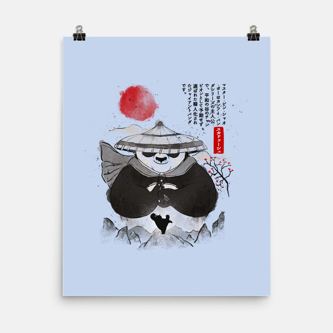 Po The Dragon Warrior-None-Matte-Poster-grevalra