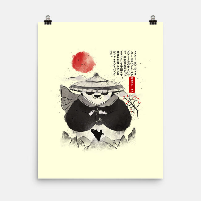 Po The Dragon Warrior-None-Matte-Poster-grevalra