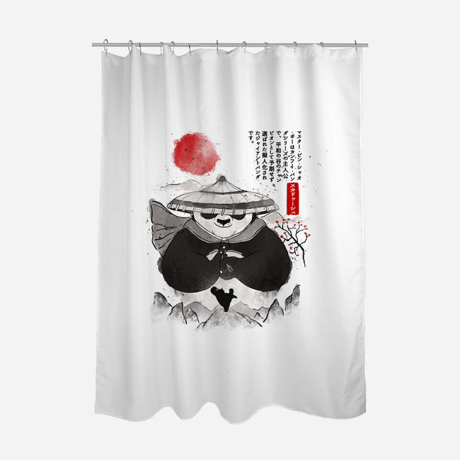 Po The Dragon Warrior-None-Polyester-Shower Curtain-grevalra