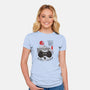 Po The Dragon Warrior-Womens-Fitted-Tee-grevalra